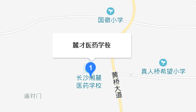 长沙市麓才医药学校地址