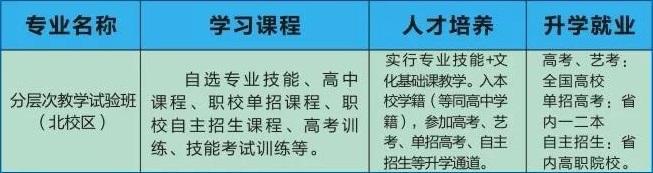 西安综合职业中等专业学校招生计划